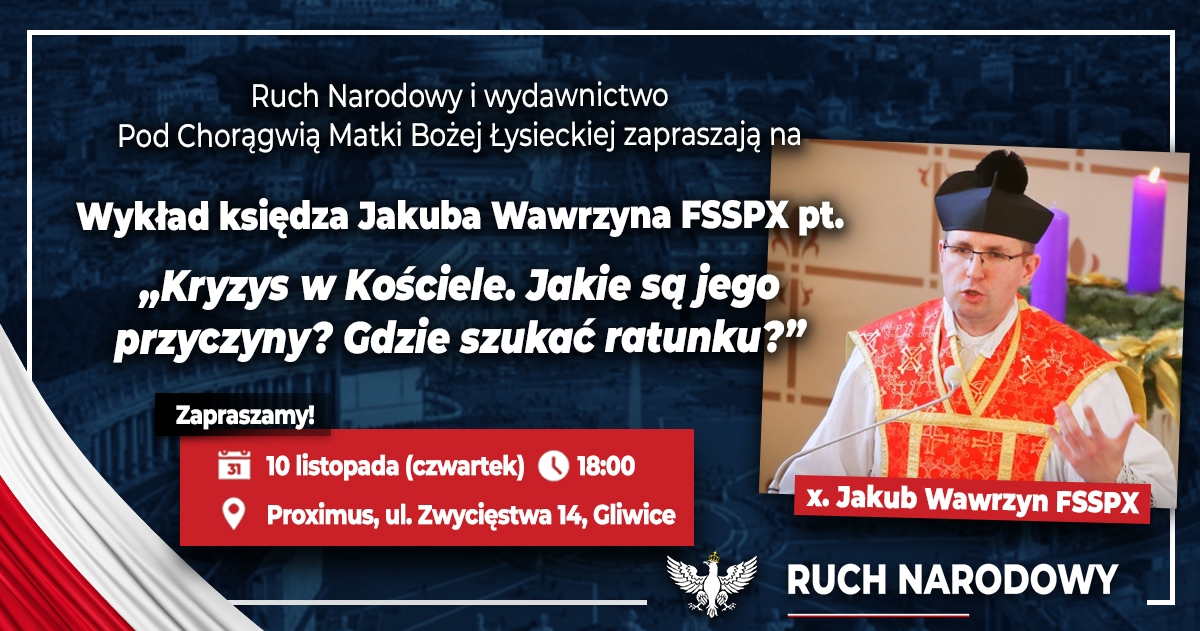 Ksiądz Jakub Wawrzyn w Gliwicach!